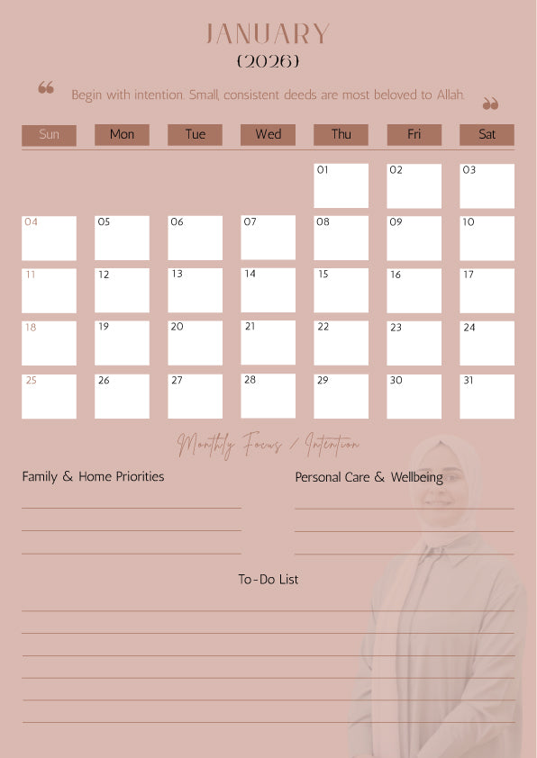 Mum Life Planner - The modest mum